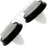 APDTY 173124 Door Trim Panel Retainer With Sealer - Fits 3/8 Inch (9MM) Hole Siz