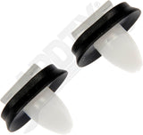 APDTY 173124 Door Trim Panel Retainer With Sealer - Fits 3/8 Inch (9MM) Hole Siz