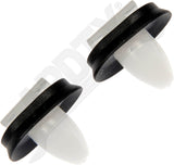 APDTY 173124 Door Trim Panel Retainer With Sealer - Fits 3/8 Inch (9MM) Hole Siz