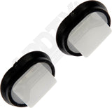 APDTY 173124 Door Trim Panel Retainer With Sealer - Fits 3/8 Inch (9MM) Hole Siz
