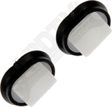 APDTY 173124 Door Trim Panel Retainer With Sealer - Fits 3/8 Inch (9MM) Hole Siz