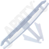 APDTY 173163 Fender/ Splash Shield W Type Clip - Fits 10 MM Hole