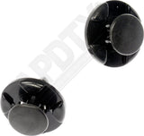 APDTY 173167 Front Bumper And Quarter Panel Retainer (Fits 7mm Hole)