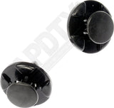 APDTY 173167 Front Bumper And Quarter Panel Retainer (Fits 7mm Hole)