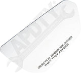 APDTY 173206 Passenger, Plastic Backed, Non-Heated