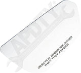 APDTY 173206 Passenger, Plastic Backed, Non-Heated