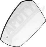 APDTY 173215 Driver, Plastic Backed, Non-Heated , Blind Spot Indicator