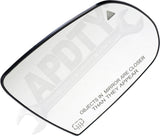 APDTY 173221 Passenger, Plastic Backed, Heated, Blind Spot Indicator