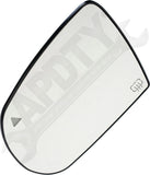 APDTY 173222 Driver, Plastic Backed, Heated, Blind Spot Indicator