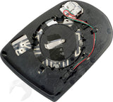 APDTY 173222 Driver, Plastic Backed, Heated, Blind Spot Indicator