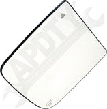 APDTY 173226 Passenger, Plastic Backed, Heated, Blind Spot Indicator