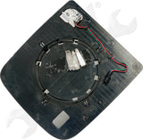 APDTY 173227 Driver, Plastic Backed, Non-Heated , Blind Spot Indicator