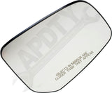 APDTY 173238 Passenger, Plastic Backed, Non-Heated