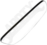 APDTY 173238 Passenger, Plastic Backed, Non-Heated