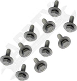 APDTY 173263 Splash Shield Screw Bolt With Captive Washer - M10-1.5 X 26.5MM