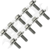 APDTY 173263 Splash Shield Screw Bolt With Captive Washer - M10-1.5 X 26.5MM