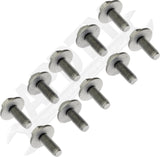 APDTY 173263 Splash Shield Screw Bolt With Captive Washer - M10-1.5 X 26.5MM