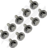 APDTY 173263 Splash Shield Screw Bolt With Captive Washer - M10-1.5 X 26.5MM