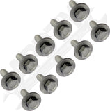 APDTY 173263 Splash Shield Screw Bolt With Captive Washer - M10-1.5 X 26.5MM