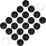 APDTY 173264 Splash Shield Retainer Hardware - Self-Tapping Hex Head - M4.8 X 33