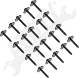 APDTY 173264 Splash Shield Retainer Hardware - Self-Tapping Hex Head - M4.8 X 33