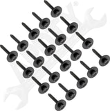 APDTY 173264 Splash Shield Retainer Hardware - Self-Tapping Hex Head - M4.8 X 33