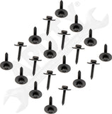 APDTY 173265 Splash Shield Retainer Hardware - Self-Tapping Hex Head - M4.8 X 25