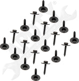 APDTY 173265 Splash Shield Retainer Hardware - Self-Tapping Hex Head - M4.8 X 25