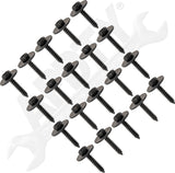 APDTY 173265 Splash Shield Retainer Hardware - Self-Tapping Hex Head - M4.8 X 25
