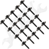 APDTY 173265 Splash Shield Retainer Hardware - Self-Tapping Hex Head - M4.8 X 25