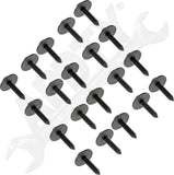 APDTY 173265 Splash Shield Retainer Hardware - Self-Tapping Hex Head - M4.8 X 25