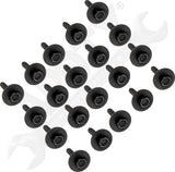 APDTY 173265 Splash Shield Retainer Hardware - Self-Tapping Hex Head - M4.8 X 25