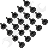 APDTY 173265 Splash Shield Retainer Hardware - Self-Tapping Hex Head - M4.8 X 25