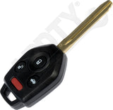 APDTY 173317 Keyless Entry Remote 4 Buton - Blade Stamp G