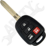 APDTY 173320 Keyless Entry Remote 4 Button
