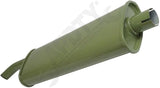 APDTY 173329 Muffler; Willys MB & CJ-2A; Replaces A6118
