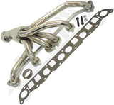 APDTY 173336 Stainless Exhaust Header Kit; 4.0L L6 Engines; Replaces RT36001