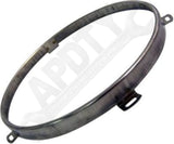 APDTY 173359 Headlight Bulb Retainer; Black; Left Or Right; Replaces 68003772BLK