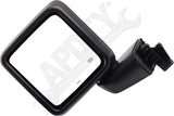 APDTY 173370 Left Power Heated Manual Fold Mirror W/O Blind Spot & Turn Signal