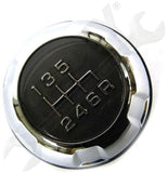 APDTY 173422 Manual Transmission Shift Knob; Chrome Bezel; Replaces 68085312AB