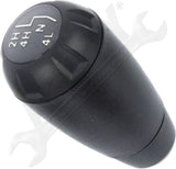 APDTY 173435 Transfer Case Shift Knob; Black Vinyl; Replaces 52060451AF
