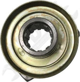 APDTY 173438 Drive Shaft Slip Yoke; 10 Splines w/ Slinger; U-Bolt; Replace A1106