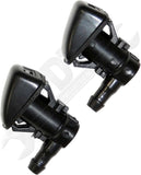 APDTY 173448 Windshield Washer Nozzle Kit; Set Of 2; Front Left & Right