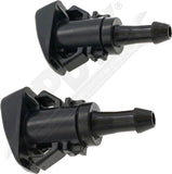 APDTY 173454 Windshield Washer Nozzle Kit; Set Of 2; Front; Replaces 4805742K