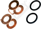 APDTY 173500 Turbocharger Oil Line Seals Kit