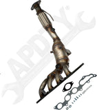 APDTY 173508 Manifold Converter - CARB Compliant