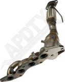 APDTY 173508 Manifold Converter - CARB Compliant