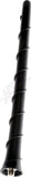 APDTY 173543 Short Rubber Antenna Mast - Black