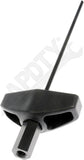 APDTY 173544 Antenna Mast - Black