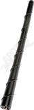 APDTY 173546 Short Rubber Antenna Mast - Black